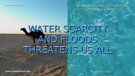 JUMBO BLOCK® veröffentlicht eine Information zur globalen Wasserkrise
