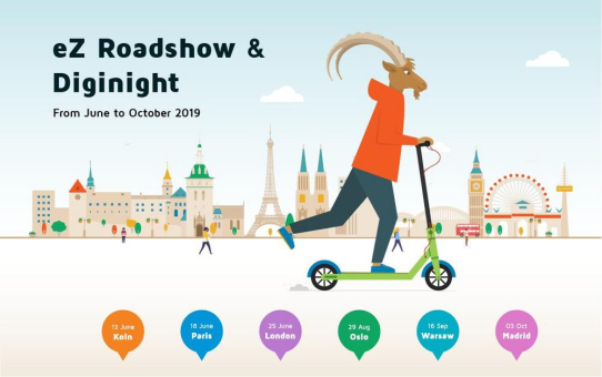eZ Systems geht auf Europatour: eZ Roadshow & Diginight 2019