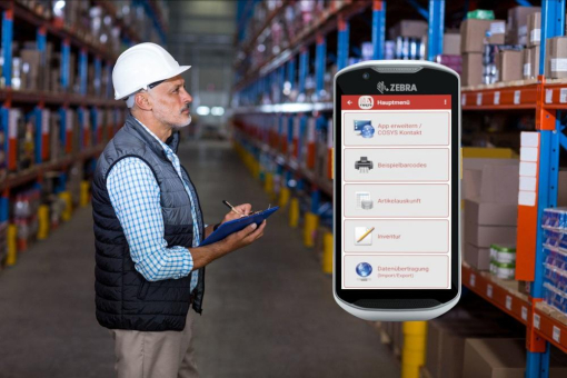 Verabschieden Sie sich von der manuellen Inventur: die COSYS Inventur App digitalisiert Ihre Inventur!