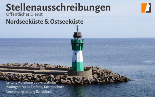 Stellenangebote an der Küste – Berufsperspektive für Verwaltungswirt:innen und Ingenieur:innen