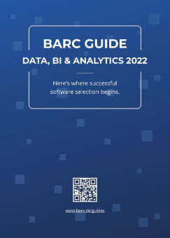 Der BARC Guide Data, BI & Analytics 2022 kommt heraus