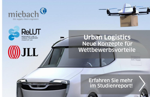 Studie Urban Logistics: Neue Konzepte für mehr Flexibilität und Nachhaltigkeit