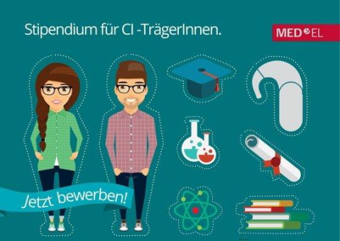 MED-EL Deutschland Stipendium:  Bewerbungen können noch bis 31. Juli 2023 eingereicht werden
