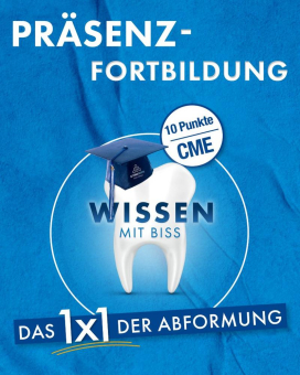 „Das 1x1 der Abformung“: Kettenbach Dental teilt seine  Expertise nun in einer Präsenz-Fortbildung