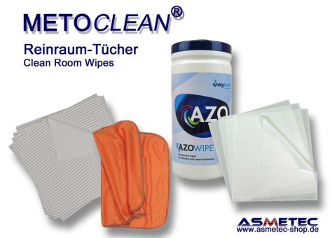 METOCLEAN Reinraumtücher – Preiswerte, fusselfreie Reinigungstücher für den Reinraum