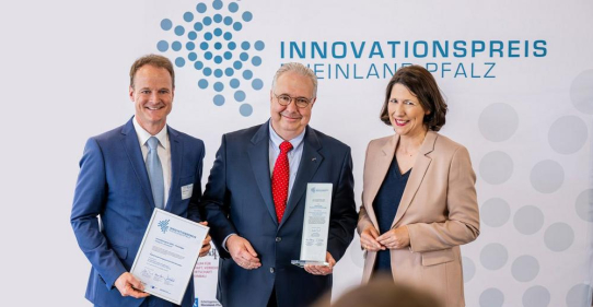 Weltneuheit gewinnt Innovationspreis Rheinland-Pfalz