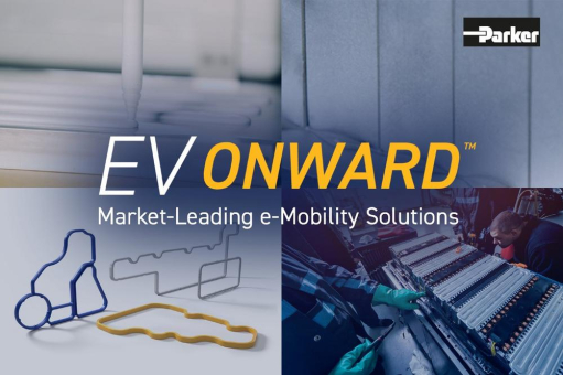 Parker mit EV OnwardTM Elektrifizierungsportfolio im Mittelpunkt des Messeauftritts bei der Electric & Hybrid Vehicle Technology Expo Europe 2023