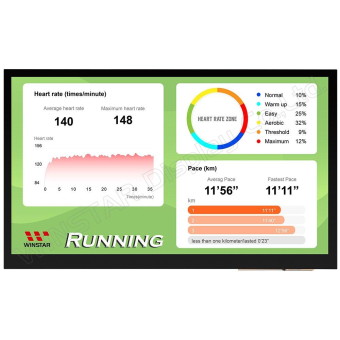 10,1-Zoll-IPS-TFT-Display von Winstar