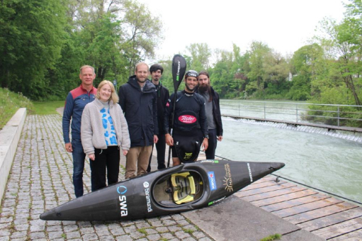 Bayerische Sensorsysteme unterstützen bei der Fahrt durch den olympischen Wildwasserkanal