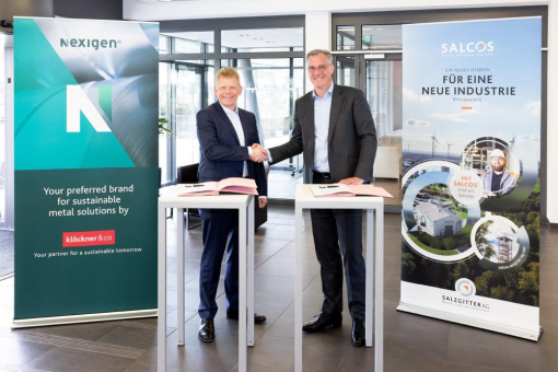 Klöckner & Co und Salzgitter-Konzern schließen Partnerschaft für die Transformation hin zu einer grünen Stahlindustrie