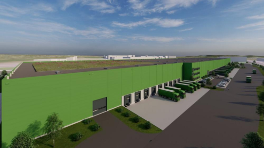 Green Cube - die neue Art der Logistik Immobilie