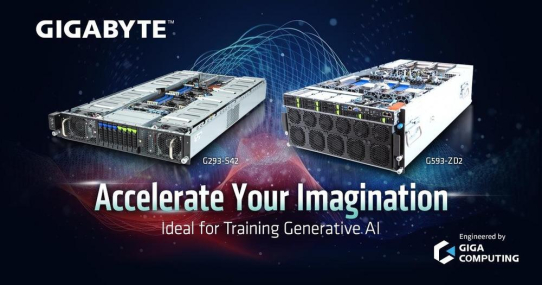 Giga Computing erweitert sein führendes GPU-Portfolio an GIGABYTE-Servern, um der Nachfrage nach generativer KI zu entsprechen