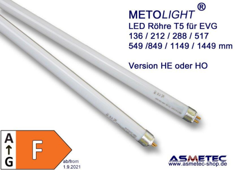 METOLIGHT T5-Röhren von Asmetec – Lange Haltbarkeit & absolut preiswert
