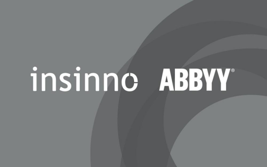 insinno und ABBYY jetzt Partner für intelligente Automatisierung