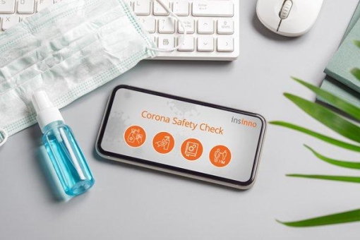 insinno entwickelt Corona Safety Check App für Unternehmen