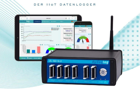 dydaqlog - der IIoT Datenlogger - webbasiert, vernetzt und intuitiv