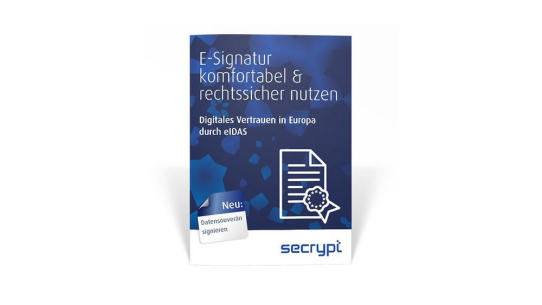 secrypt veröffentlicht gratis Whitepaper zur E-Signatur und eIDAS