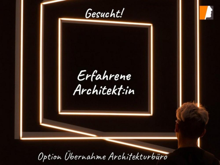 Stellenangebot leitende Architekt:in oder Bauingenieur:in – mit Nachfolge-Option