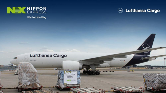 Lufthansa Cargo und Nippon Express Europe schließen SAF-Vereinbarung