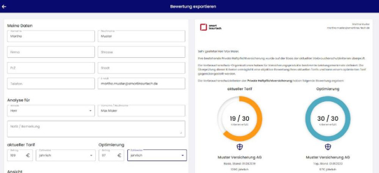 Verbraucherschutzrating SMART CHECK erleichtert mit besserer User Experience Maklerinnen und Maklern objektive Beratung