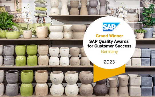 SAP Quality Awards 2023 (DE): Scheurich für Dropshipping-Projekt als Grand Winner ausgezeichnet