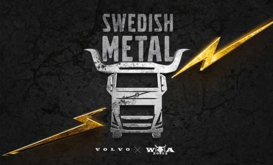 Volvo Trucks ist offizieller Sponsor des Wacken Open Air 2023 - Swedish Metal goes W:O:A