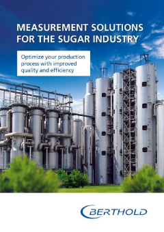 Messlösungen für die Zuckerindustrie