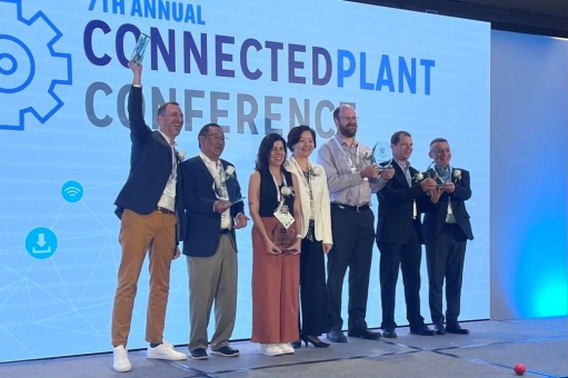 eschbach´s KI-Team erhält den "Game Changer Award" auf der Connected Plant Conference 2023