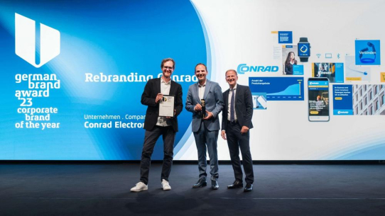 Conrad gewinnt begehrten Brand Award