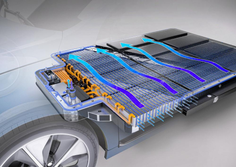 Effektives Ultraschnellladen von Elektroautos mit neuartig gekühlter Batterie