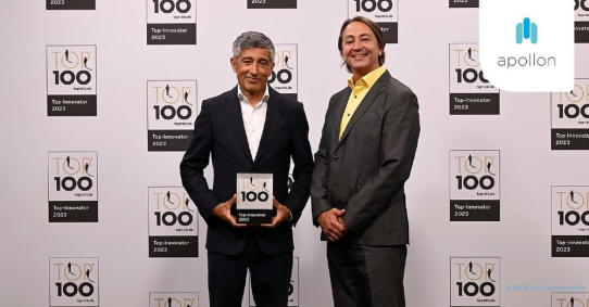TOP 100-Auszeichnung: Ranga Yogeshwar würdigt apollon