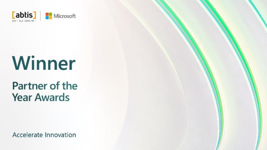 abtis gewinnt Accelerate Innovation Award 2023 von Microsoft Deutschland