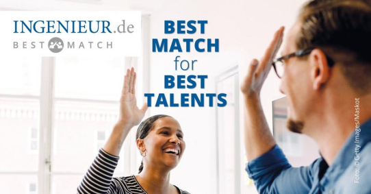 Neuer Job-Service BEST MATCH auf ingenieur.de: Traumjobs für Ingenieure – ganz ohne Bewerbungsschreiben