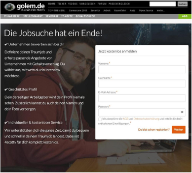 Golem.de und 4scotty.com