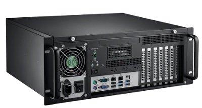 IPC Chassis IPC-631 mit Front-I/O und geringer Einbautiefe für zuverlässíge Industrie PC Systeme