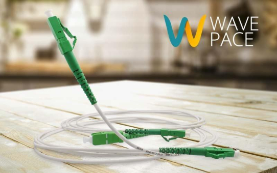 WAVEPACE®-Glasfaser-Patchkabel für Einsatz in Vodafone Hausverteilnetzen freigegeben