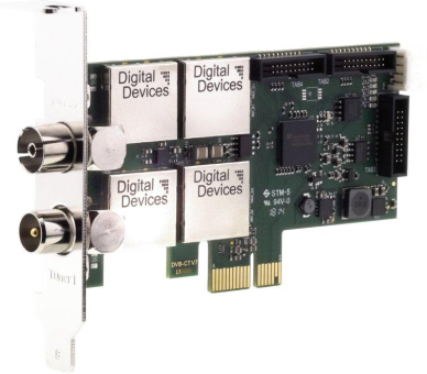 PCIe Karte mit 2 DVB Tunern