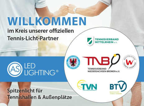Lichtkooperation mit dem Tennisverband Niedersachsen-Bremen e.V.
