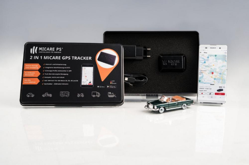 MICARE GPS Tracker - klein, vielseitig und leistungsstark