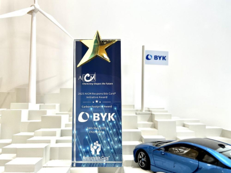 BYK Shanghai erhält "Carbon Footprint Award"