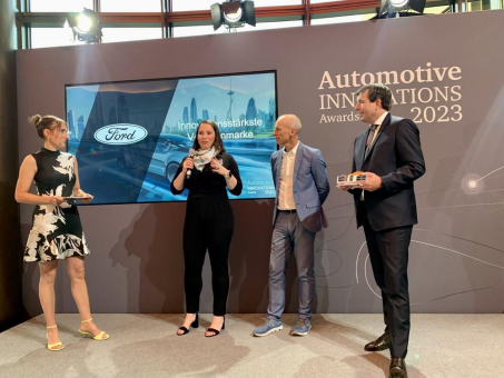 Ford erhält AutomotiveINNOVATIONS Award als „Innovationsstärkste Volumenmarke 2023“