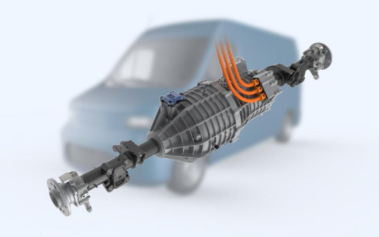 Die neue ULTeBEAM Achse von hofer powertrain beschleunigt die Elektrifizierung von Nutzfahrzeugen