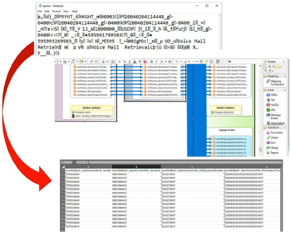 ❌ CDR- und UDR-Daten ❌ Direkte Datenverarbeitung und Datenmaskierung von nativen ASN.1 CDRs - ohne vorherige Vermittlung ❗