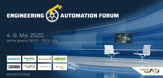 E-CAD live: Online Engineering Automation Forum mit vielen nützlichen Tipps im Mai 2020