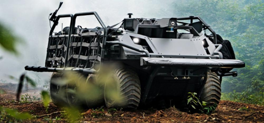 Robotik-Fahrzeug Mission Master: Rheinmetall zeigt weltweit führende autonome Technologie bei Unmanned Ground Vehicle Trials in Estland