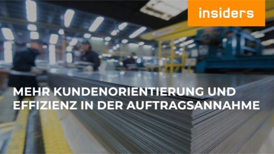 thyssenkrupp Materials Services erreicht mehr Kundenorientierung und Effizienz in der Auftragsannahme dank KI von Insiders Technologies