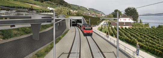 Implenia gewinnt mit Los 2 «Tunnel Ligerz» im Rahmen des Doppelspurausbaus Ligerz-Twann ein weiteres komplexes Bahninfrastrukturprojekt in der Schweiz