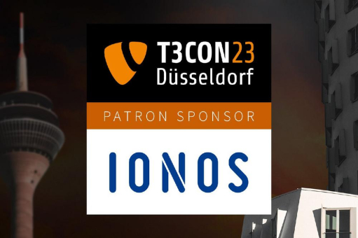 IONOS wird Patron Sponsor der 15. TYPO3 Conference 2023