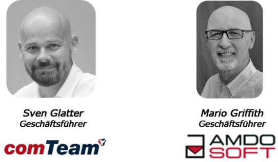 Neue Partnerschaft von AmdoSoft und comTeam