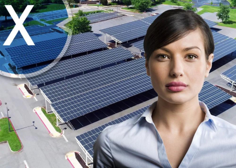 Smart Solar Parkplatz & Solaranlage gesucht? Mitarbeiter, Kunden und Firmen Parkplätze mit Solar überdachen